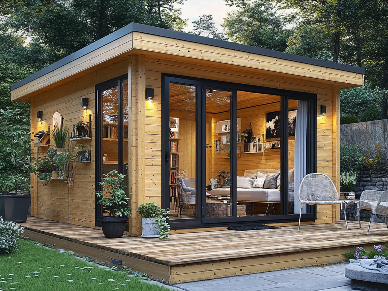  Tiny House - Modulair Huis - Сontainerhuis - Mini Huis, Prefab Huis - 50 m² - Energiezuinig - SIP-Model