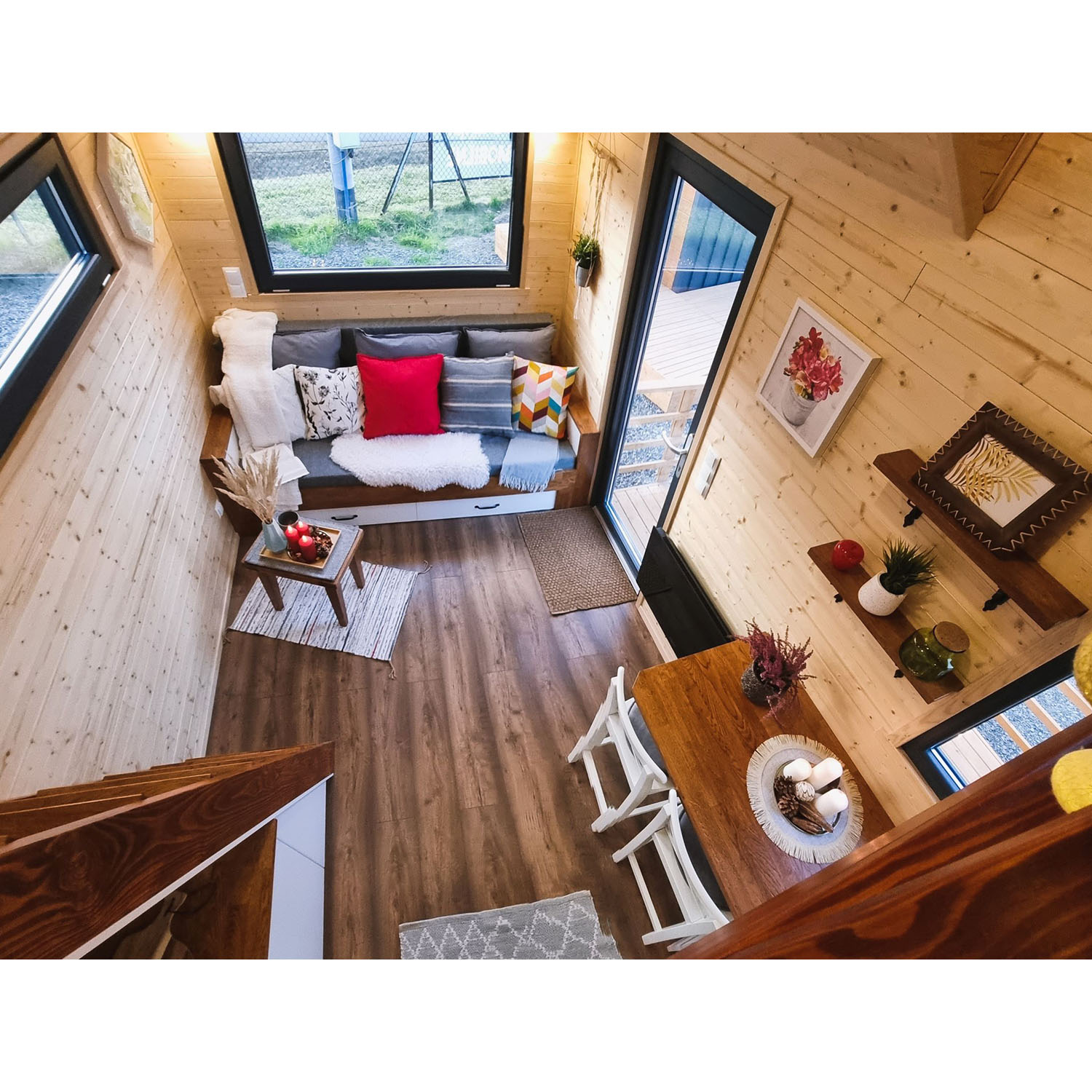 Tiny House, Containerhuis, Modulair huis, Mini-huis - Model Green Day Tiny House, Containerhuis, Modulair huis, Mini-huis - Model Green Day