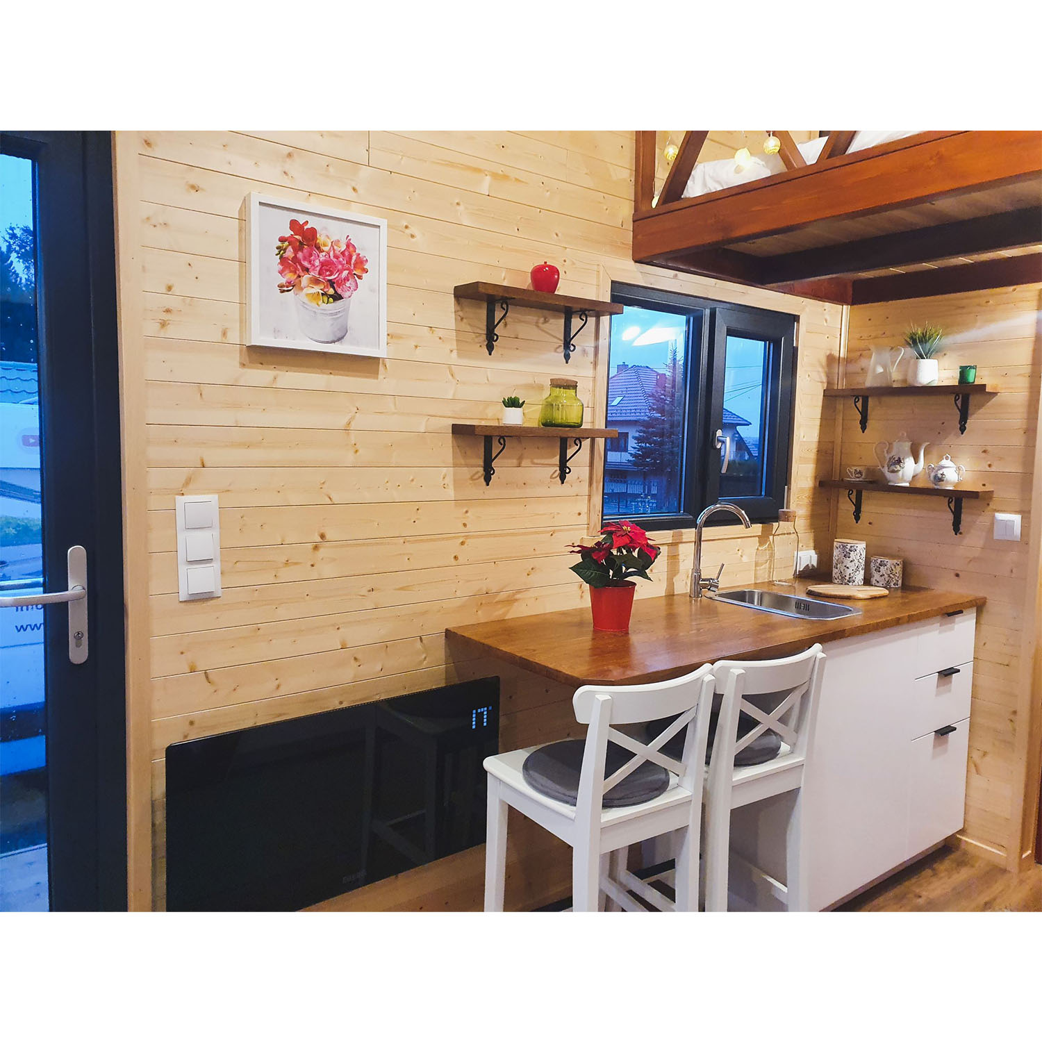 Tiny House, Containerhuis, Modulair huis, Mini-huis - Model Green Day Tiny House, Containerhuis, Modulair huis, Mini-huis - Model Green Day