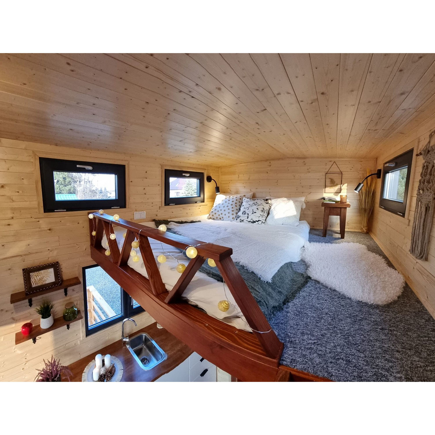 Tiny House, Containerhuis, Modulair huis, Mini-huis - Model Green Day Tiny House, Containerhuis, Modulair huis, Mini-huis - Model Green Day