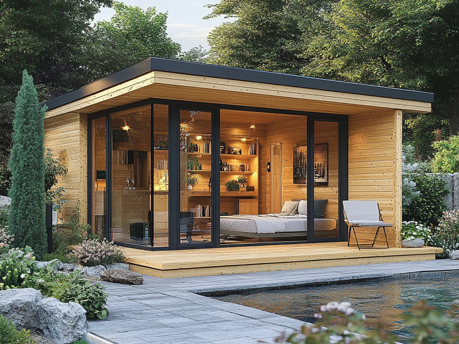  Tiny House - Modulair Huis - Сontainerhuis - Mini Huis, Prefab Huis - 50 m² - Energiezuinig - SIP-Model